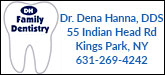 D.H. Family Dentistry Sponsorship Banner