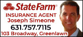 Joseph Simeone - State Farm Sponsorship Banner
